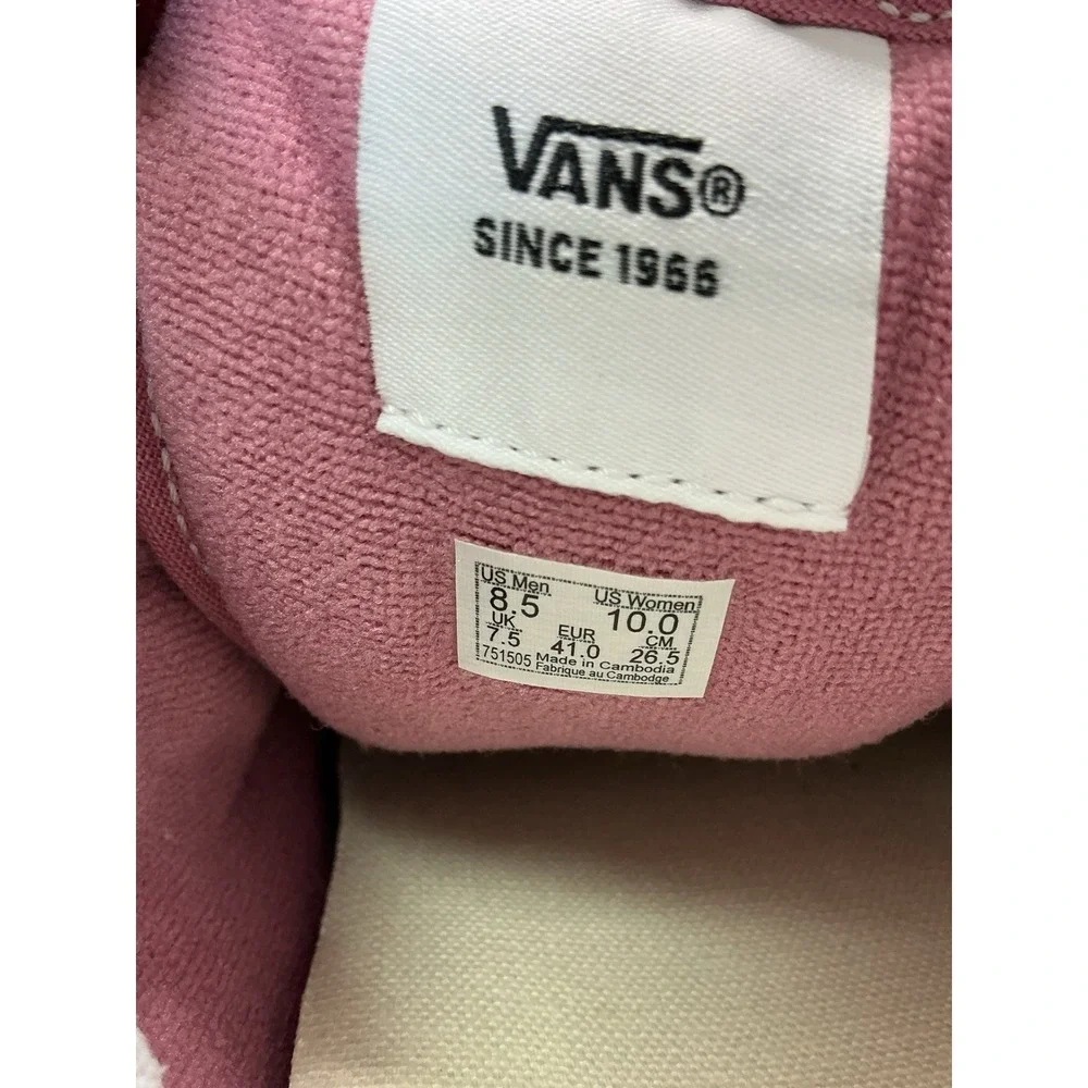 Vans Kun Skool Theory Foxglove Sneakers VN000CS0C3S Men's Size 8.5  No Box
